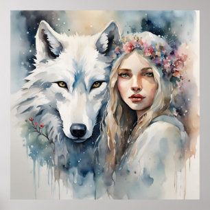 Mythical Harmony of Nature" Poster