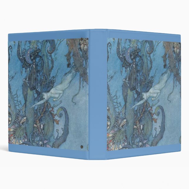 Mythical Mermaid Avery Binder (Background)