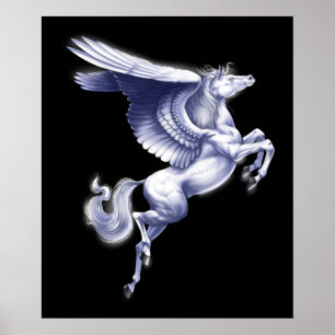Mythical Pegasus Poster