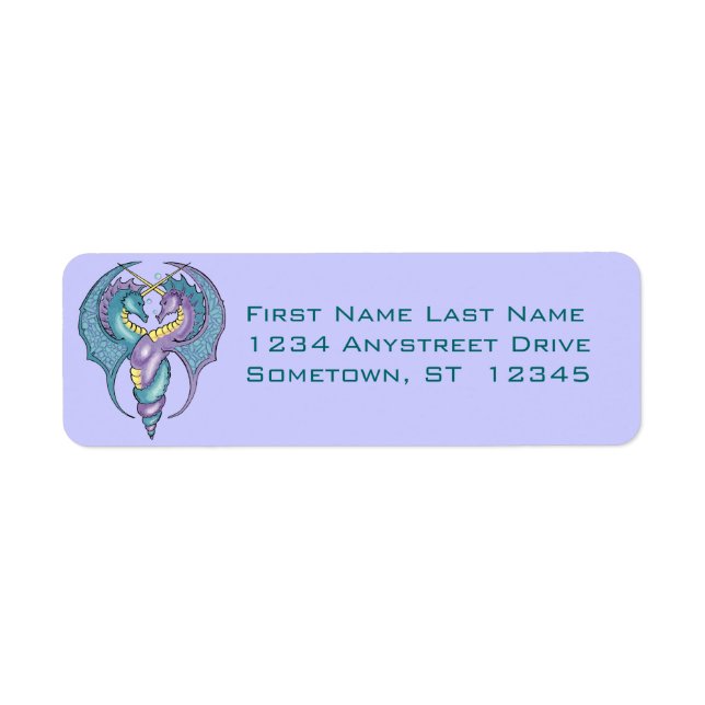 Mythical Seahorse Label (Front)