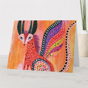 Mythical Winged Alebrije Creature Card