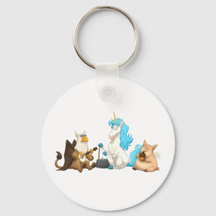 Mythological Jug Band Keychain