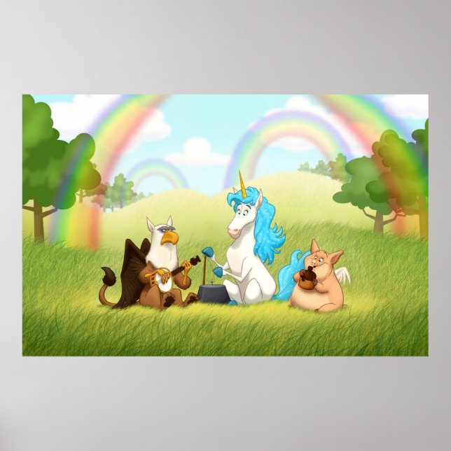 Mythological Jug Band Poster (Front)