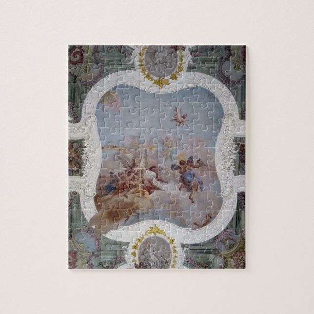 Mythological Scene with the Zodiac (fresco) Jigsaw Puzzle (Vertical)