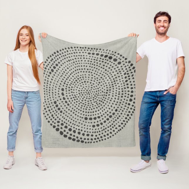 Mythos - Circle Fleece Blanket (In Situ)