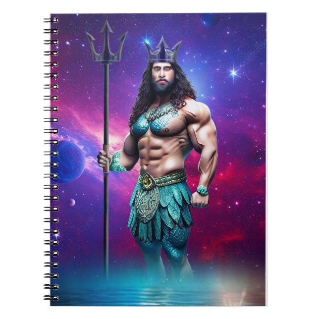 Myths & Legends: Poseidon Notebook (Front)