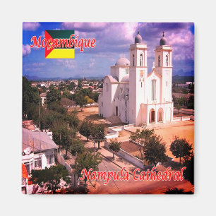 MZ - Mozambique - Nampula Cathedral Magnet