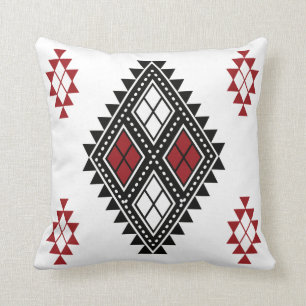 M'zab pattern throw pillow