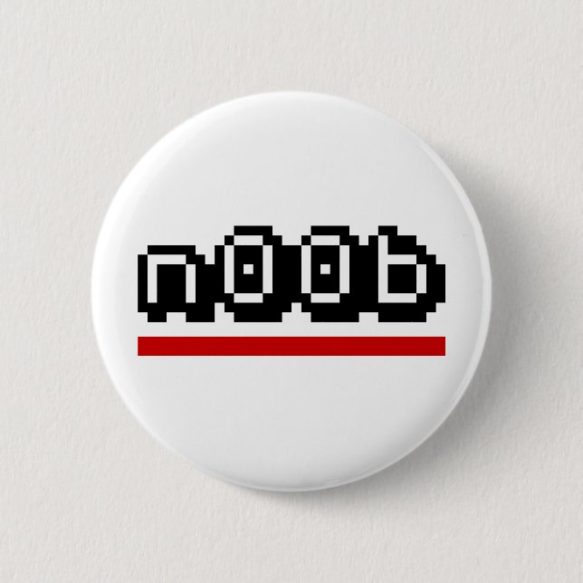 n00b 2 inch round button (Front)