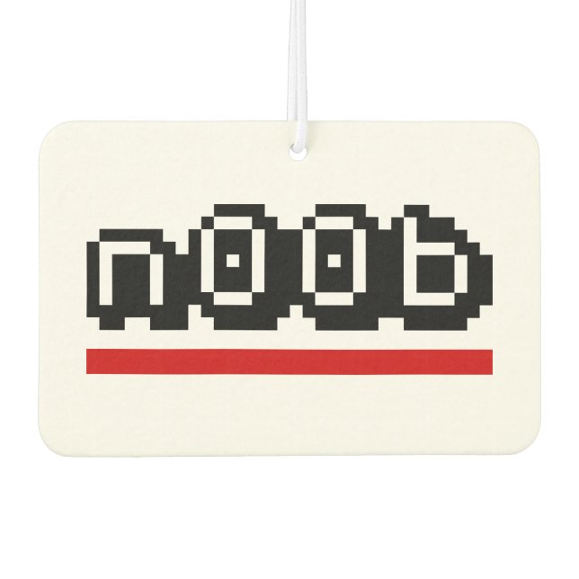 n00b air freshener (Front)