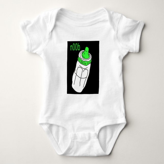 n00b baby bodysuit (Front)