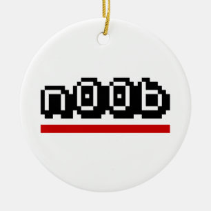 n00b ceramic ornament