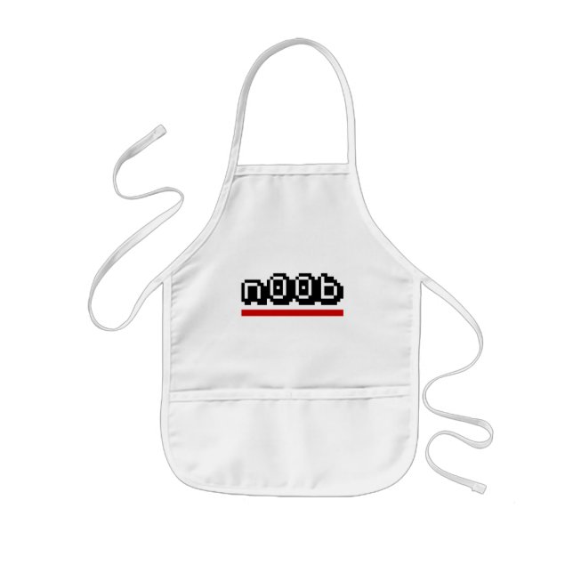 n00b kids apron (Front)