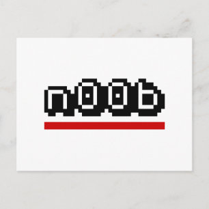 n00b postcard