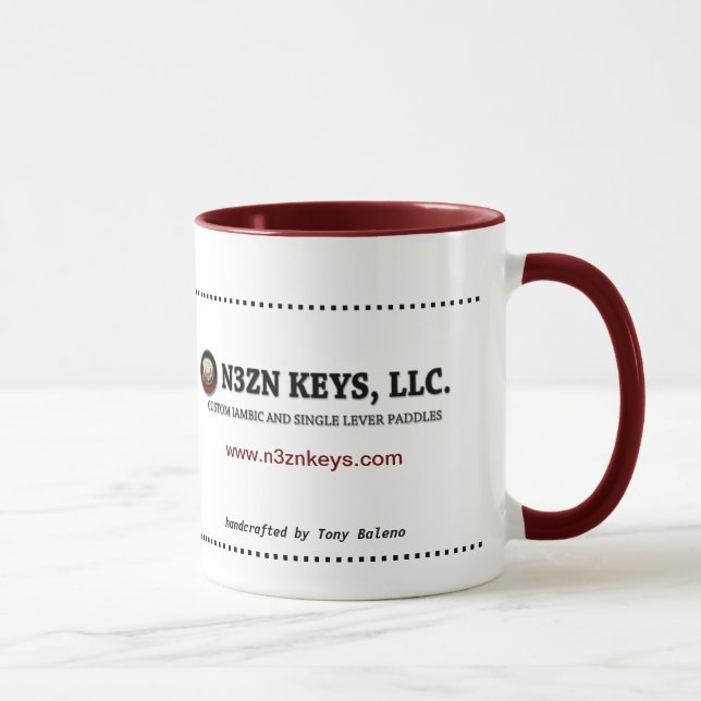 N3ZN KEYS, LLC LOGO mug (Right)