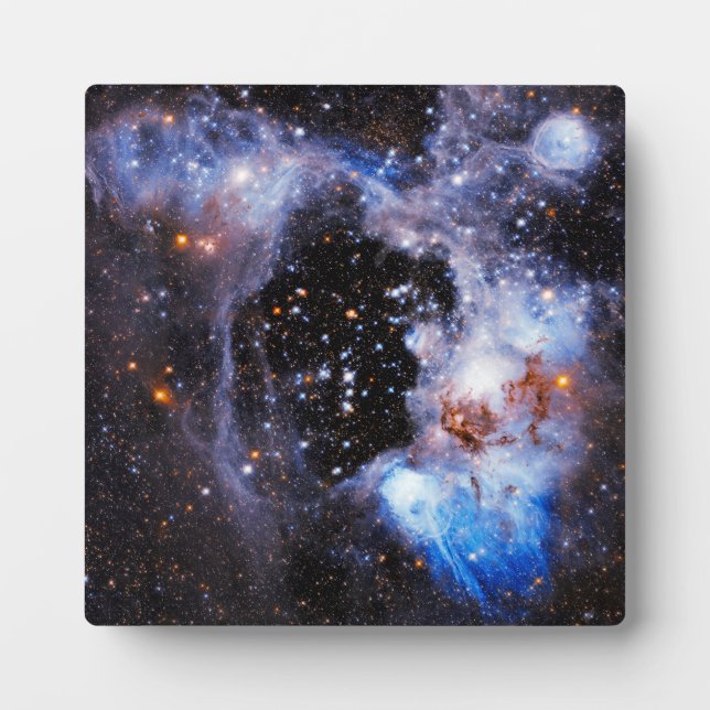 N44 Superbubble Celestial Photo Plaque (Front)