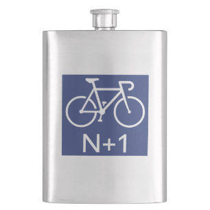 N+1 Bike Hip Flask