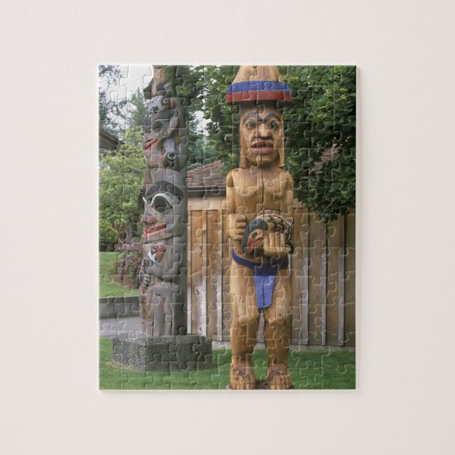 N.A., Canada, British Columbia, Vancouver 2 Jigsaw Puzzle (Vertical)