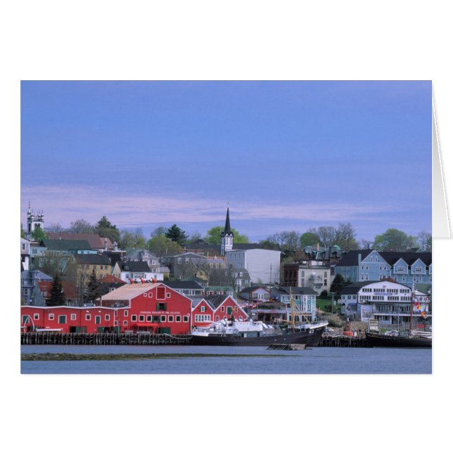 N.A. Canada, Nova Scotia. A view of Lunenburg, a (Front Horizontal)