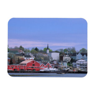 N.A. Canada, Nova Scotia. A view of Lunenburg, a Magnet