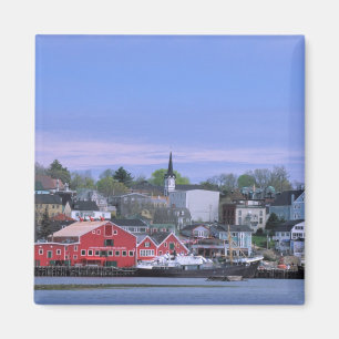 N.A. Canada, Nova Scotia. A view of Lunenburg, a Magnet