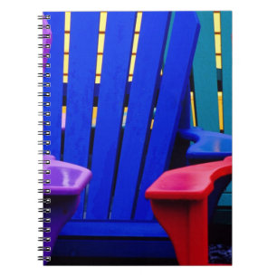 N.A. Canada, Nova Scotia, Bridgewater. Colourful 2 Notebook