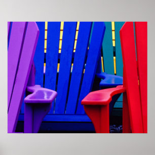 N.A. Canada, Nova Scotia, Bridgewater. Colourful 2 Poster
