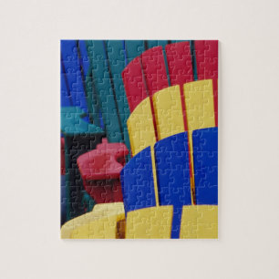 N.A. Canada, Nova Scotia, Bridgewater. Colourful 3 Jigsaw Puzzle