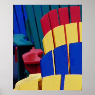 N.A. Canada, Nova Scotia, Bridgewater. Colourful 3 Poster