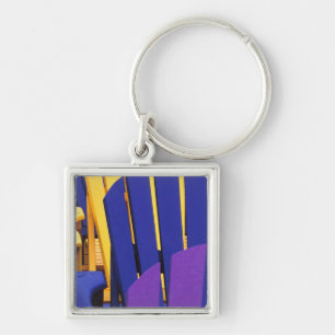 N.A. Canada, Nova Scotia, Bridgewater. Colourful 4 Keychain