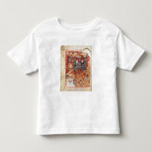N.A.L 2334 fol.10v Noah's Ark, from 'De Tours Pent Toddler T-shirt