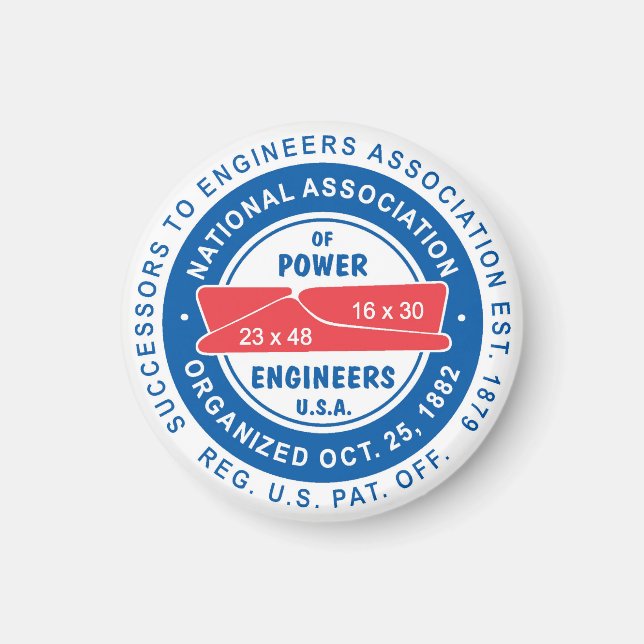 N.A.P.E. Classic Logo Magnet (Devant)