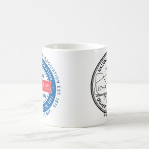 N.A.P.E. Dual Logo White Mug