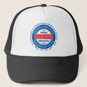 N.A.P.E. White/Black Trucker Hat