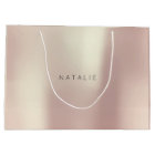 N A T A L I E Rose Gold Blush Pearly Minimal Gift