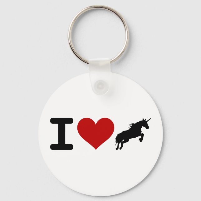 N.A.U.B Unicorn Believers Keychain (Front)