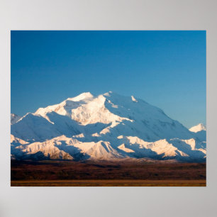 N.A., USA, Alaska. Mt. McKinley in Denali Poster
