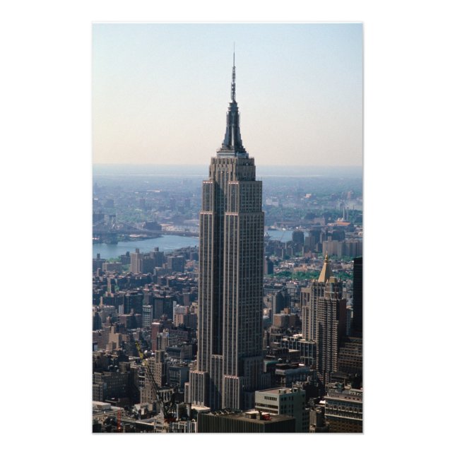N.A., USA, New York, New York City. The Empire Photo Print (Front)