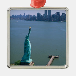 N.A., USA, New York, New York City. The Statue Metal Ornament