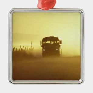 N.A., USA, Oregon, Southeastern Oregon, Rural Metal Ornament
