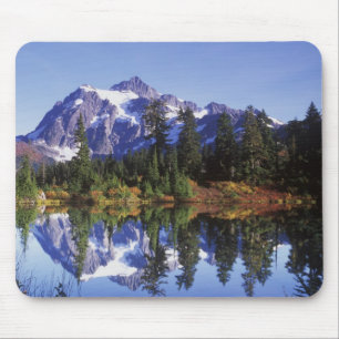 N.A., USA, Washington, Mt. Baker & Snoqualmie Mouse Pad
