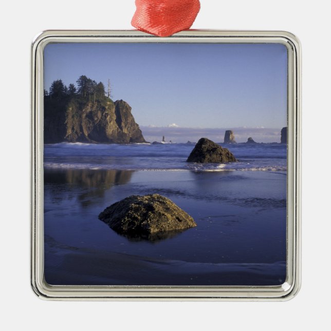 N.A., USA, Washington, Olympic National Park, 3 Metal Ornament (Front)