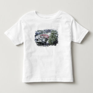 N.A., USA, Washington, Seattle. Moon bridge in 2 Toddler T-shirt