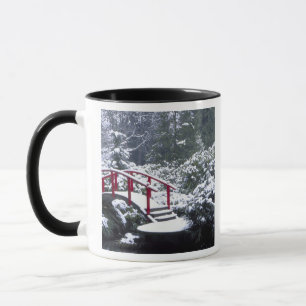 N.A., USA, Washington, Seattle. Moon bridge in Mug