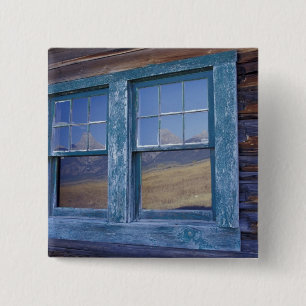 N.A., USA, Wyoming, Grand Teton National Park, 2 Inch Square Button