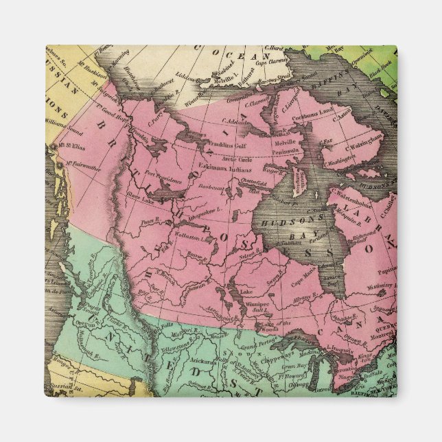 N America Magnet (Front)