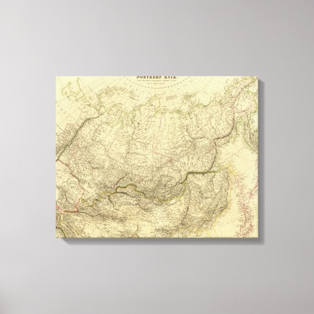 N Asia Canvas Print (Front)