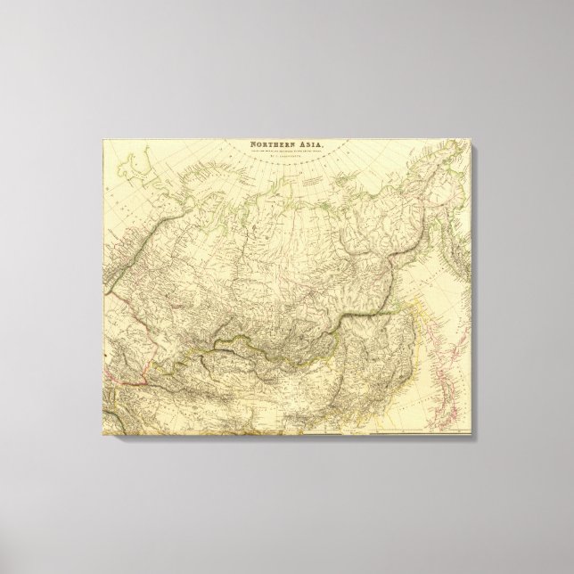 N Asia Canvas Print (Front)