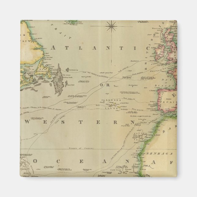 N Atlantic Ocean Magnet (Front)