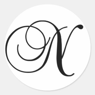 N autocollant